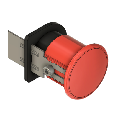 MODULAR SOLUTIONS DOOR PART<br>EMERGENCY UNLOCK FOR SLAM LATCH